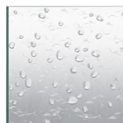 HÜPPE Combinett 2 Badewannenabtrennung mit breitem Segment Kunstglas 75 cm