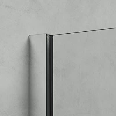 HÜPPE Classics 2 EasyEntry Gleittüreckeinstieg 2-teilig  100/100 x 200 cm, Glas ohne Anti-Plaque