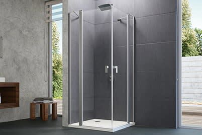 Schwingtür mit festem Segment