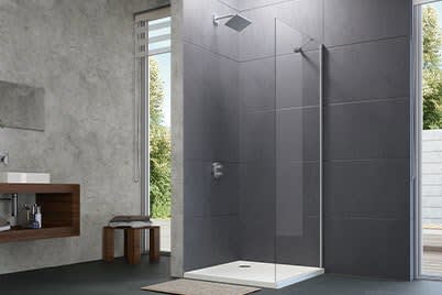 Seitenwand für Schwingtür