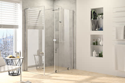 Seitenwand für Walk-In Gleittür