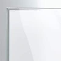 HÜPPE Design pure Walk-In Seitenwand 80 cm, mit Stabilisator, Glas 6 mm ohne Anti-Plaque