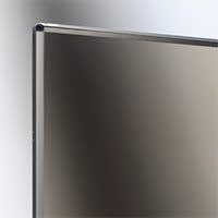 HÜPPE Design pure Walk-In Seitenwand 75 cm, mit Querstrebe, Glas 6 mm ohne Anti-Plaque