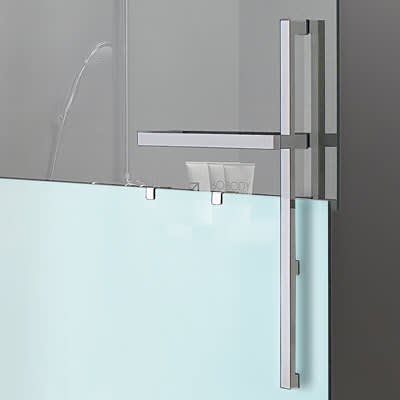 H&Uuml;PPE Duplo pure Walk-In 120 cm, Anschlag links