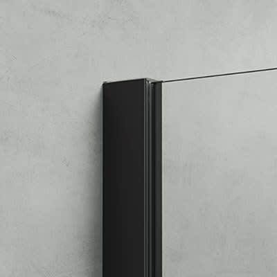 H&Uuml;PPE Select+ Walk-In Seitenwand alleinstehend 8 mm, 110 x 200 cm, mit Querb&uuml;gel