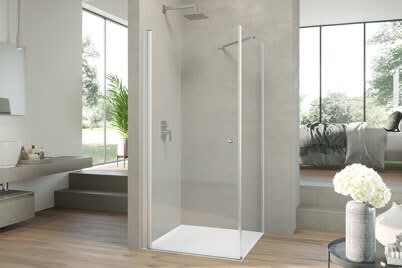 Schwingtür für Seitenwand