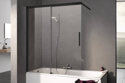 Badewannenabtrennung