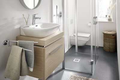 U-Form Pendel Falttüren mit Festfeldern