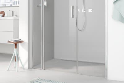 Pendeltür 1-flügelig mit Festfeldern Modell PE 1AR/L