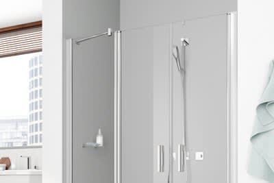 Pendeltür 2-flügelig mit Festfeld Modell PE PFR/L