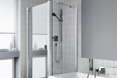 Seitenwand verkürzt für Badewanne