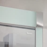 Koralle S600Plus Eckdusche Type EDS2 90 R 90 x 200 cm Seitenteil rechts