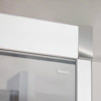 Koralle S600Plus Eckdusche Type EDS2 Sonderanfertigung bis möglich 152 cm, Seitenteil links