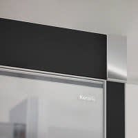 Koralle S600Plus Eckdusche Type EDS2 Sonderanfertigung bis möglich 152 cm, Seitenteil links