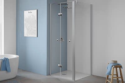 Falttür für Trennwand