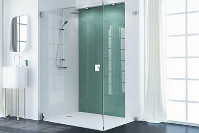 Drehtüren mit Seitenwand