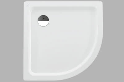 Viertelkreis-Duschwannen