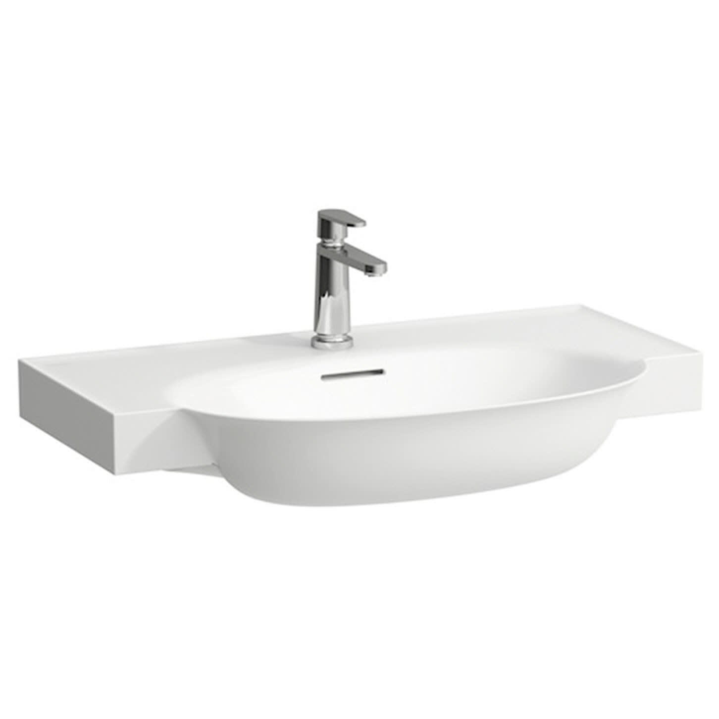 LAUFEN The New Classic Möbelwaschtisch 80 x 48 cm, mit 1 Hahnloch  