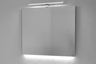 X1 LED Badspiegel