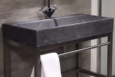 Natursteinwaschbecken