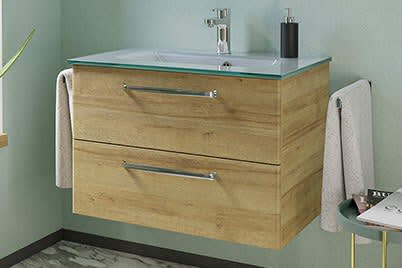 Komplettanlagen mit Glaswaschtisch