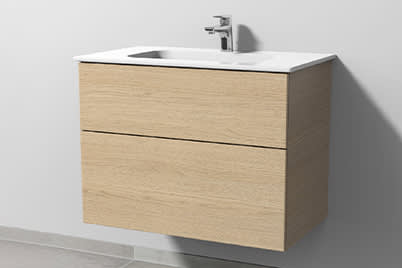 Design Keramik Waschtische mit Unterschränken