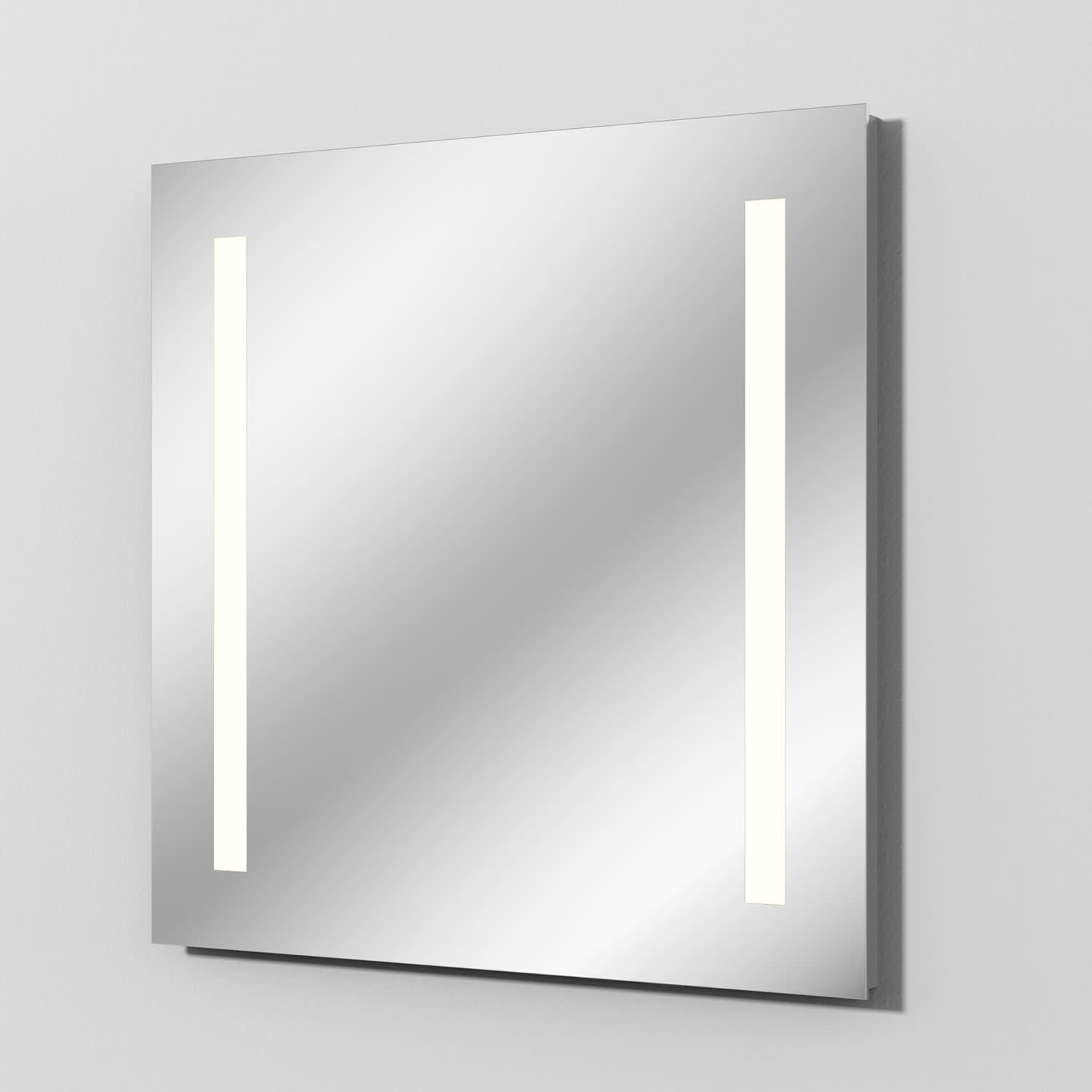 Sanipa Reflection Badspiegel LUCY 60 cm mit warmweißer LED-Beleuchtung