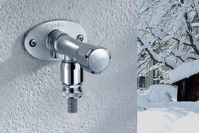 Frostsichere Außenwandarmaturen