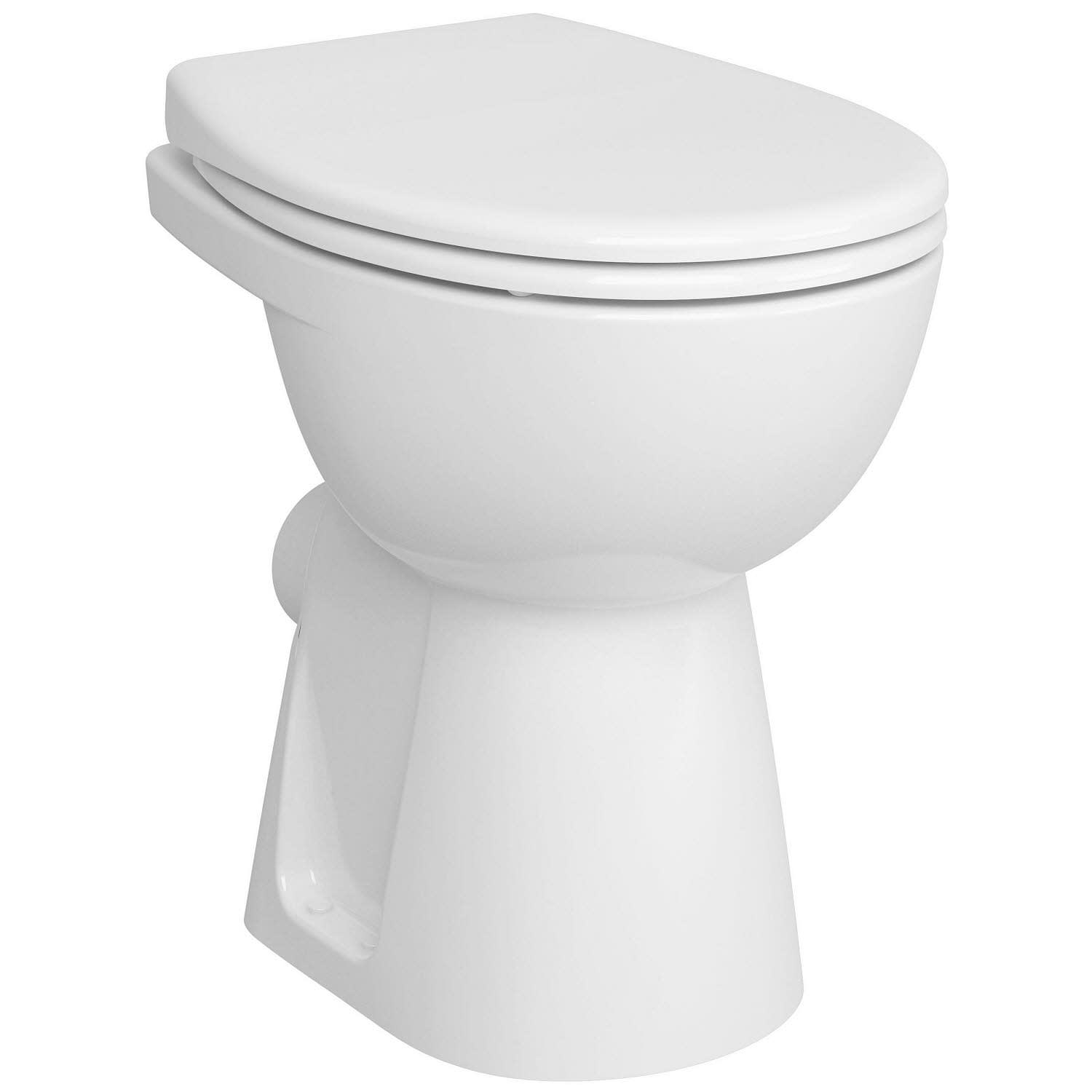 VitrA Conforma Stand-WC, VitrA Flush 2.0, Tiefspüler + 6 cm  