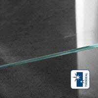 HSK Premium Softcube Badewannenaufsatz pendelbar 2-teilig Anschlag rechts