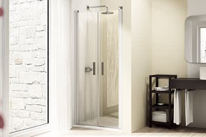 Pendeltür in Nische