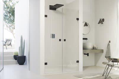 Pendeltür in Nische