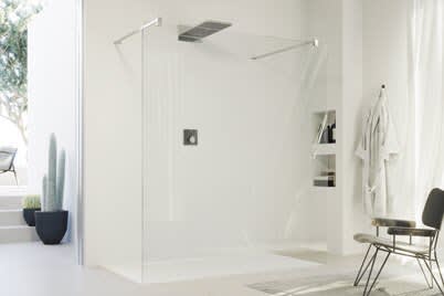 Seitenwand freistehend