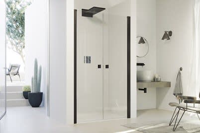 Pendeltür in Nische