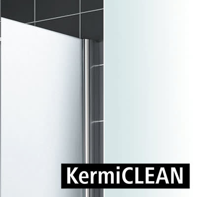 Kermi MENA Pendeltür 1-flügelig mit Festteil 100 cm, Anschlag rechts für Nische