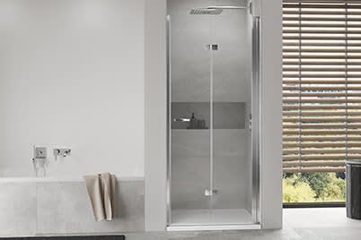 Falttür für Nische