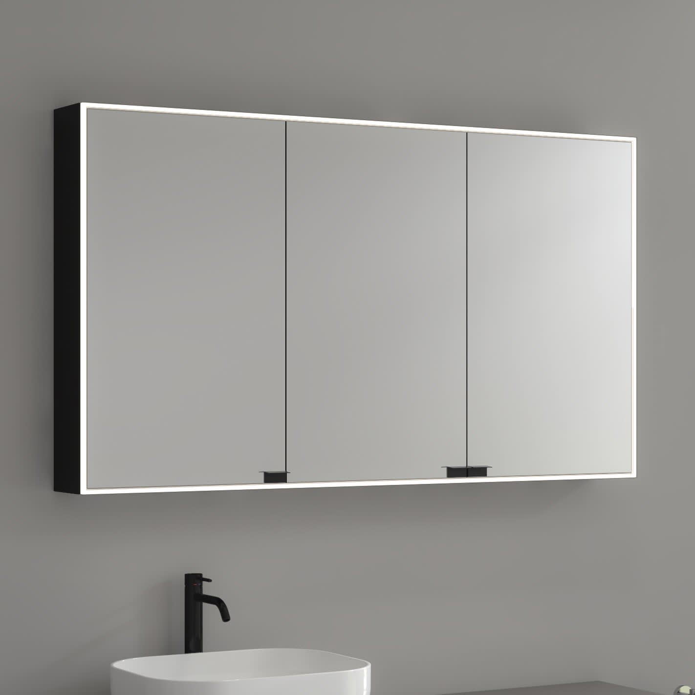 Kronenbach Cube Spiegelschrank 140 x 80