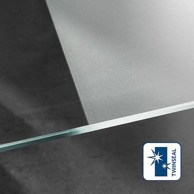 HSK Aperto Pro Pendeltür an Nebenteil für Nische 120 cm, Anschlag links