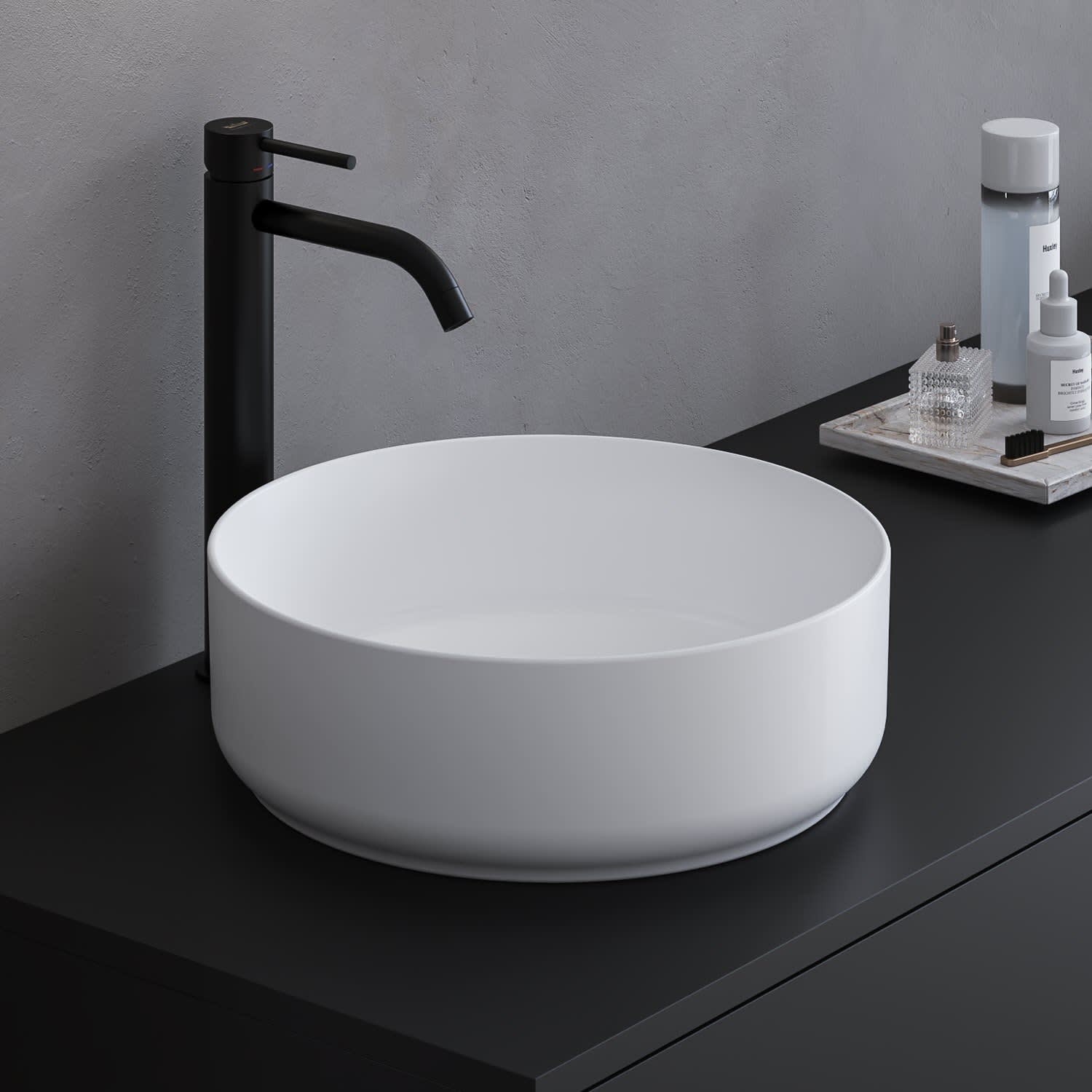 Art Aufsatzwaschbecken Ø 36 cm 10NF65036-2L - MEGABAD