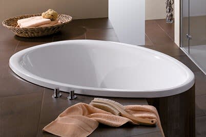 Ovalbadewannen