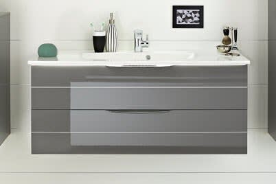 Waschtischunterschränke mit Griff H1