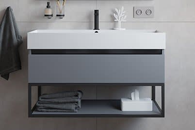 Waschtisch mit Unterschrank