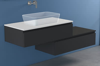 Stresa Duo Waschtischkonsolen