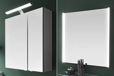 Spiegel und Spiegelschränke