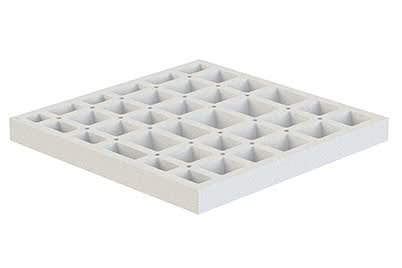 Unterbauelemente mit Wabentechnik