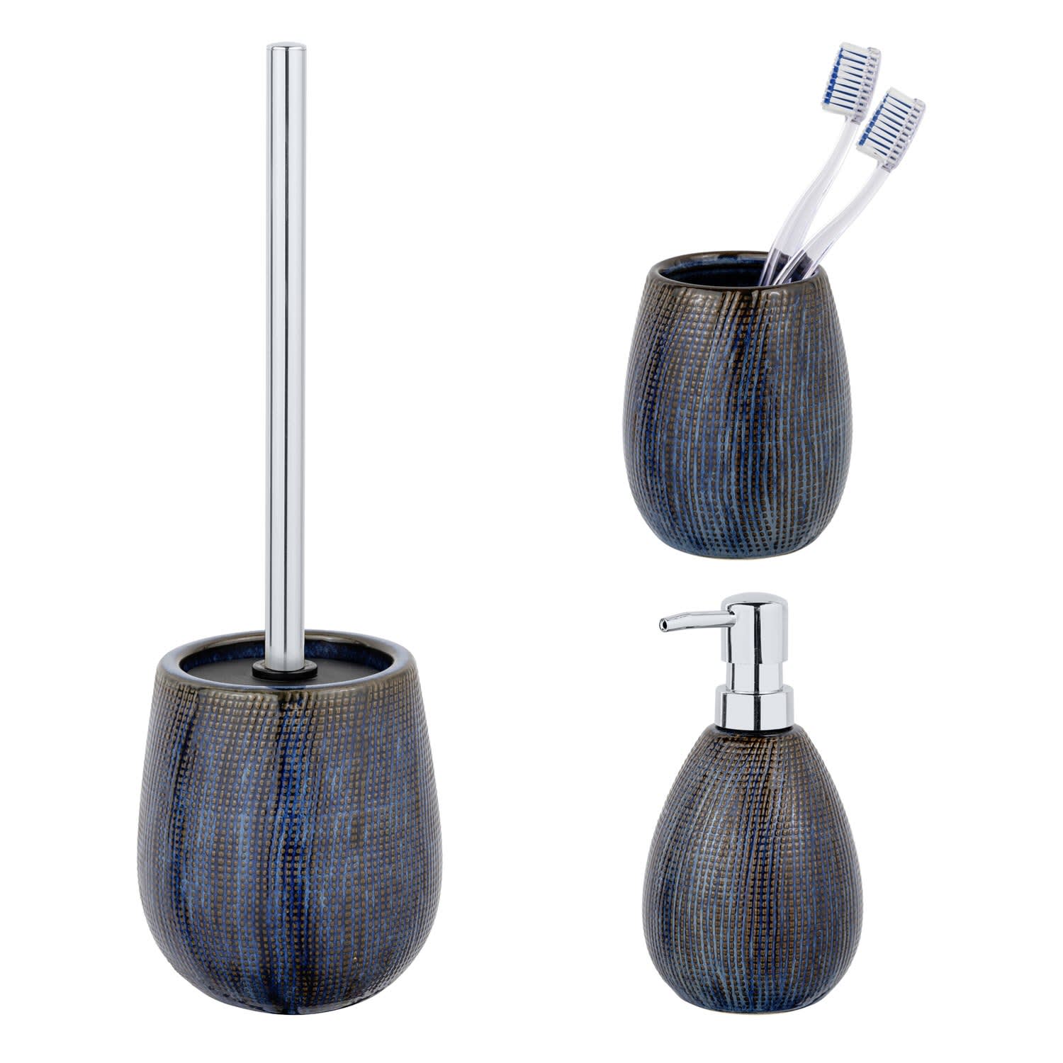 SCHÖNER WOHNEN-Kollektion Ronta Bad-Accessoire Set, 3-teilig