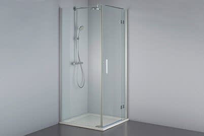 Drehtür mit Seitenwand