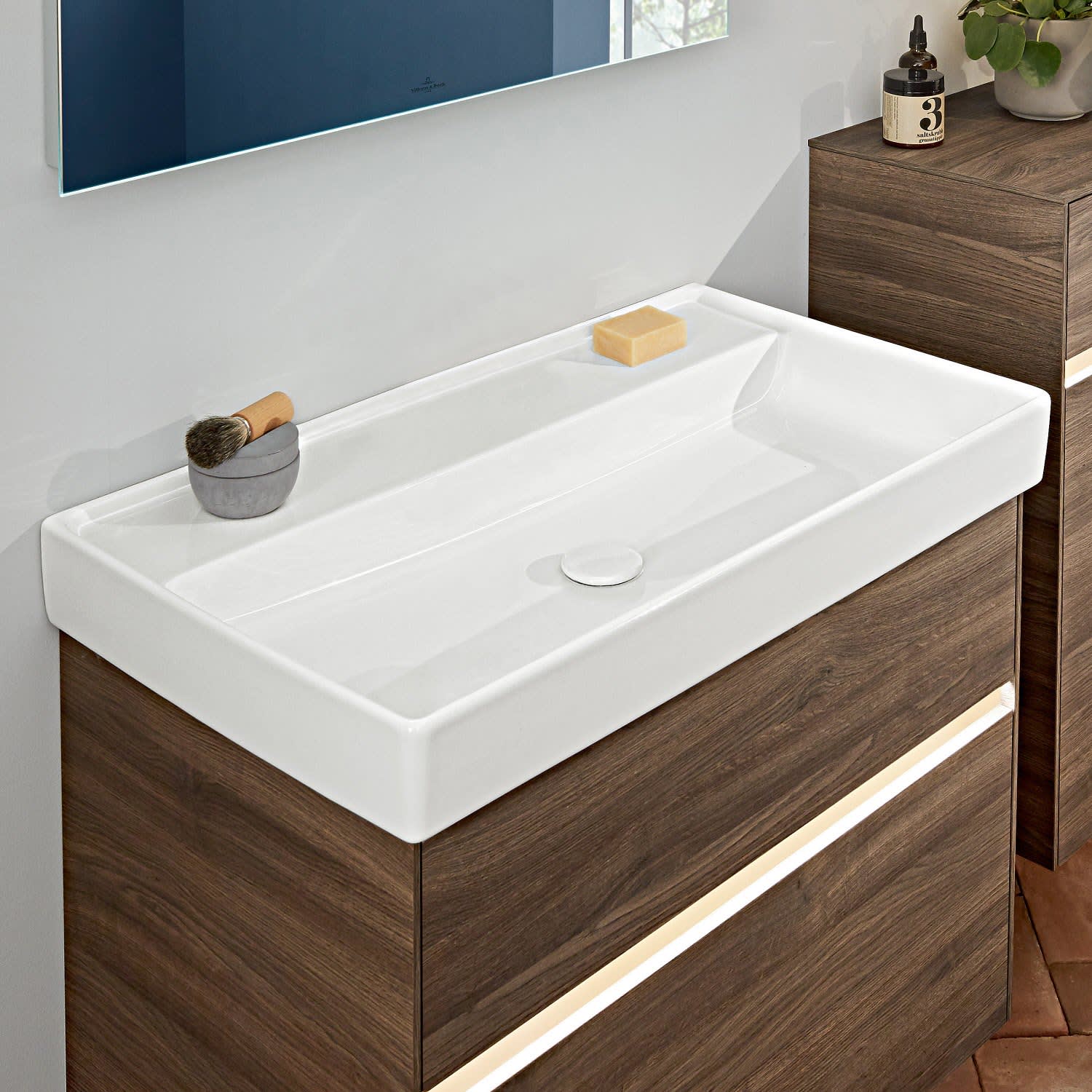 Villeroy & Boch Collaro Schrankwaschtisch 80 cm ohne Überlauf 