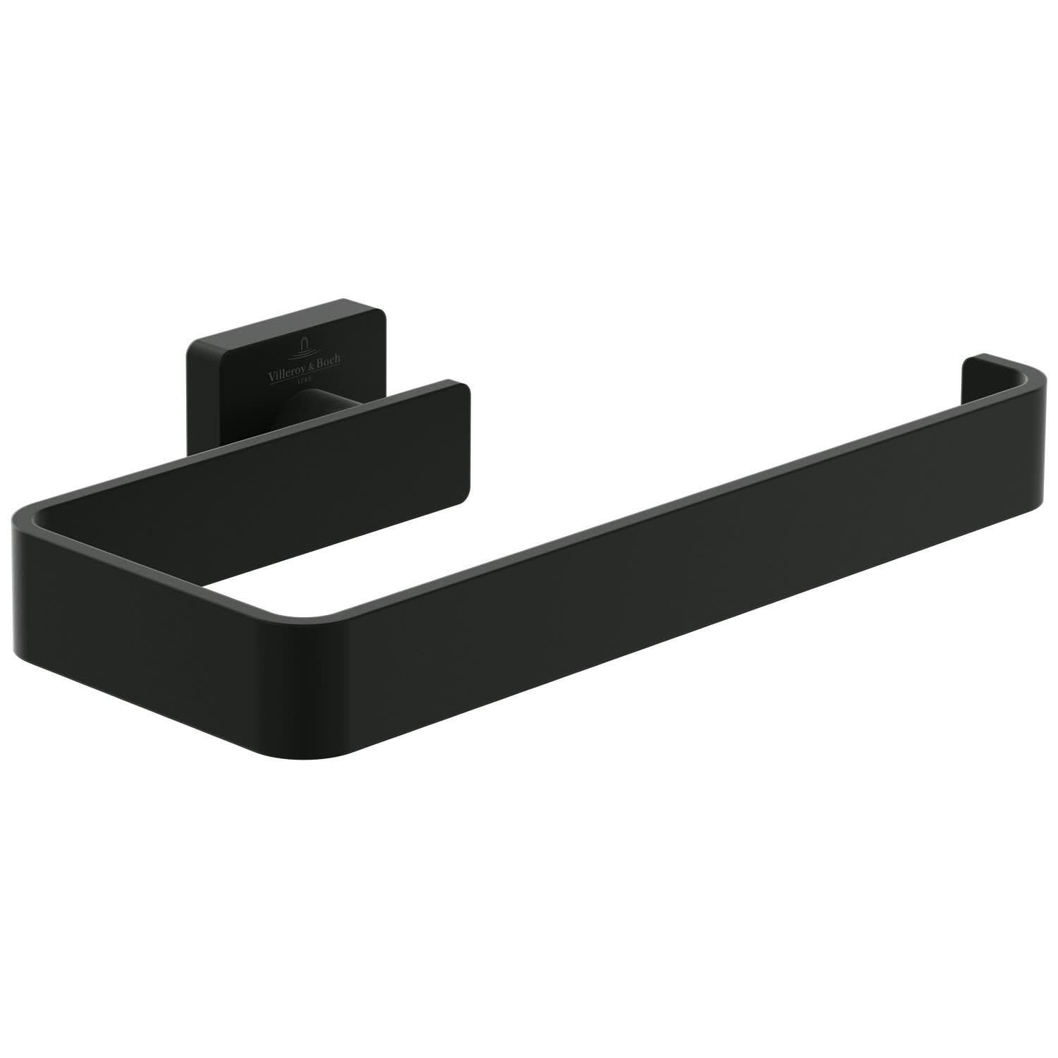 AULEDIO Portasciugamani da parete in acciaio inox, senza fori, per riporre gli asciugamani in bagno e in cucina (nero) | Leroy Merlin