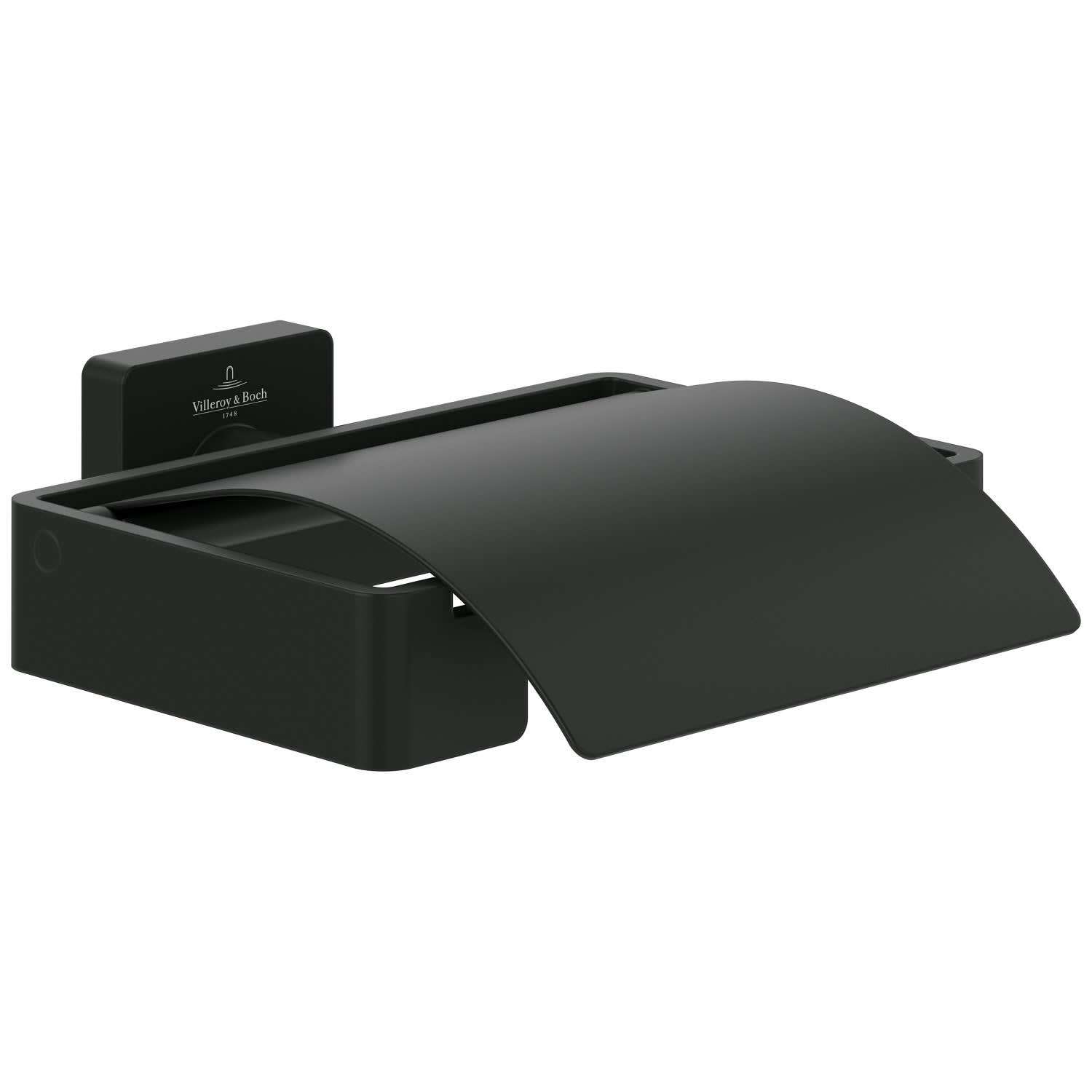 Villeroy & Boch Elements - Striking Toilettenpapierhalter mit Deckel ...
